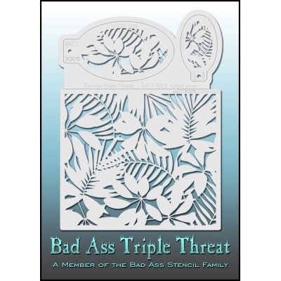 Bad Ass Triple Threat Stencil 7005 Bad Ass Triple Threat Stencil 7005